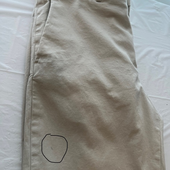 Murano Beige Men's Dress Trousers - Picture 6 of 6
